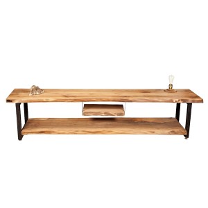 Ahşap 2 Raflı TV Sehpası - Wts14