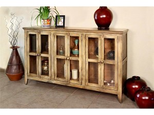- Ahşap Camlı Konsol - Hgm6  - Ahşap Camlı Konsol - Hgm6