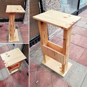 - Ahşap Koltuk Yanı Sehpa - Kmd6  - Ahşap Koltuk Yanı Sehpa - Kmd6