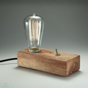 Ahşap Masa Lambası - RTL2