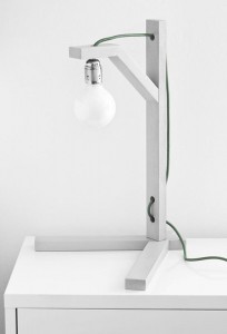 Ahşap Masa Lambası - (RTL46)