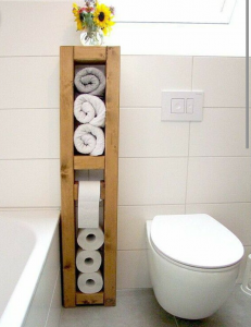 Banyo Havlu ve Kağıt Rafı - HGT22