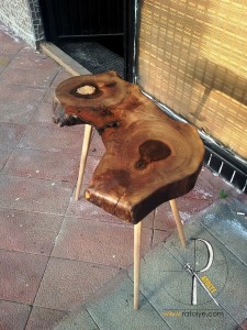 Ceviz Dilimi  Yan Sehpa - DAS56