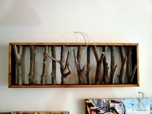 Doğal Ağaç Askılık - 100 cm - RTL62 - Thumbnail