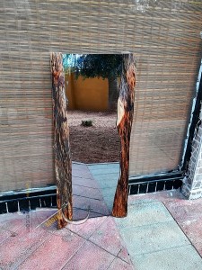 Doğal Kenar 100 cm Salon ve Boy Aynası - QA01-05 - Thumbnail
