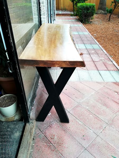 Kütük Dresuar - 140 cm Açık Meşe - CF03-01
