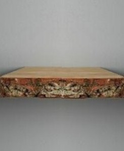 Kütük Duvar Rafı - 22x73 cm