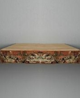 Kütük Duvar Rafı - 22x73 cm