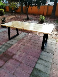 Masif Ahşap Yemek ve Çalışma Masası - 160x70  - RT1801-27