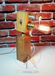 RetroLamp 2'li Masa Lambası - (RTL31)