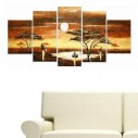 5 Parçalı Tablo - Afr-022