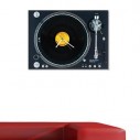 Retro LP Plaklı Pikap Saat - Stanton