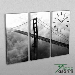 3 Parçalı Tablo & Saat - PCS-025