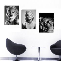 3 Parçalı Tablo - Marilyn Monroe (II)