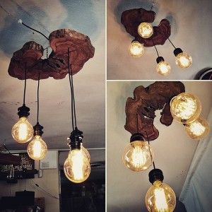 Zeytin Kütüğü Avize - ALR006